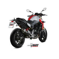 Silencieux MIVV Delta Race inox noir embout carbone BMW F900R 2020-26