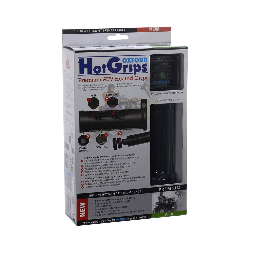 Poignées chauffantes OXFORD HotGrips Premium ATV