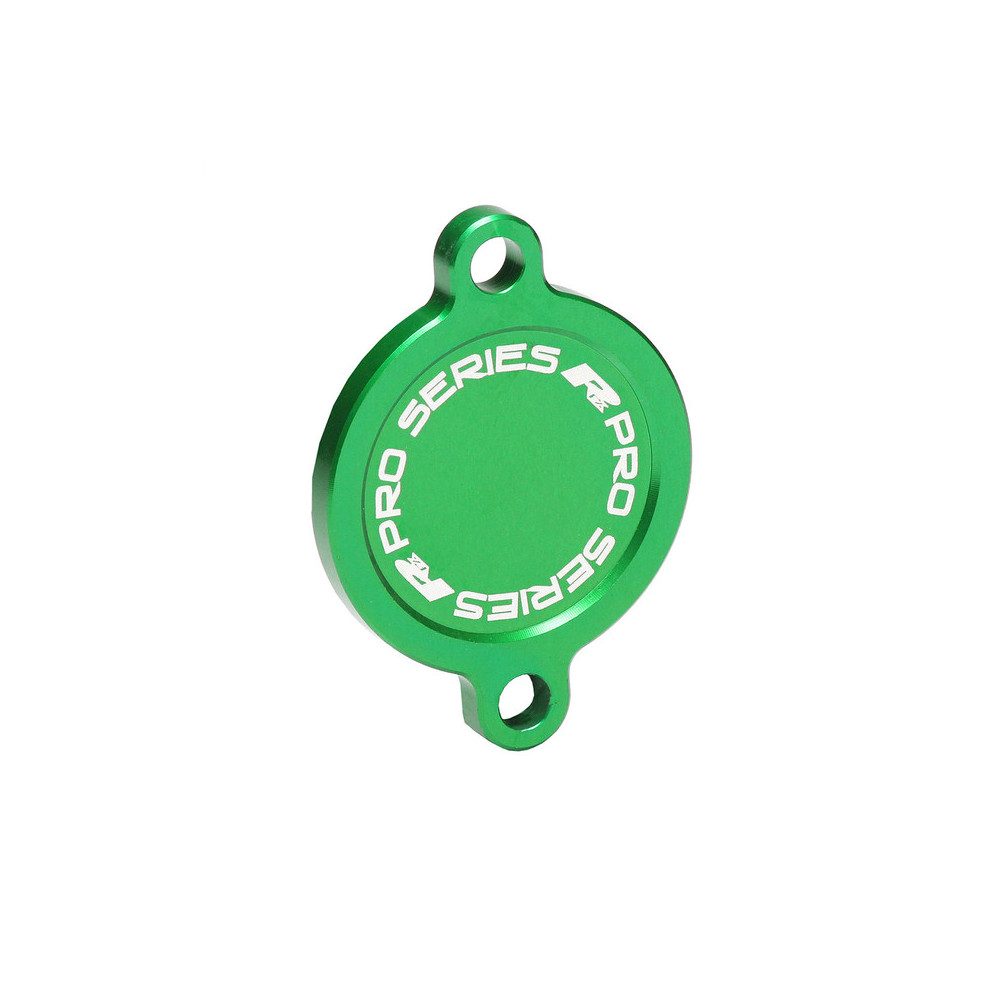 Couvercle de filtre à huile RFX Pro (Vert) - Kawasaki KXF450