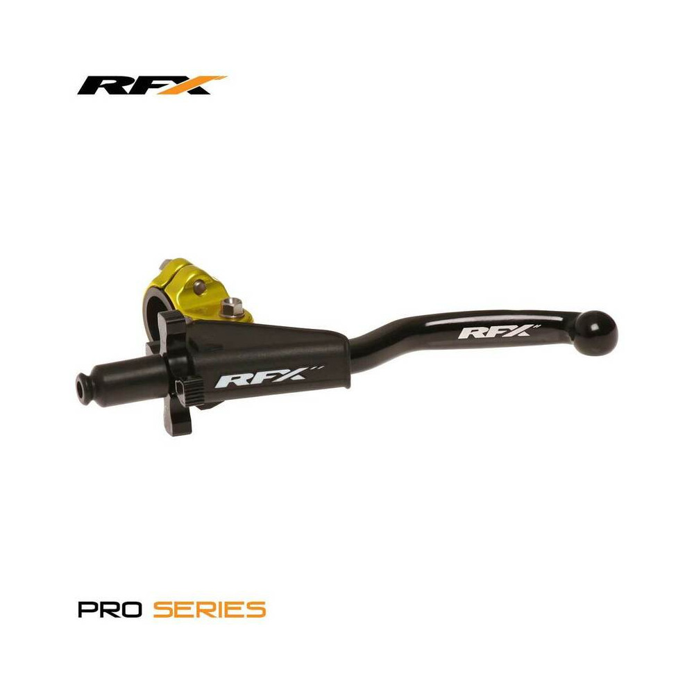 Kit levier d'embrayage forgé RFX Pro (Jaune) réglage 2 temps universel EZ