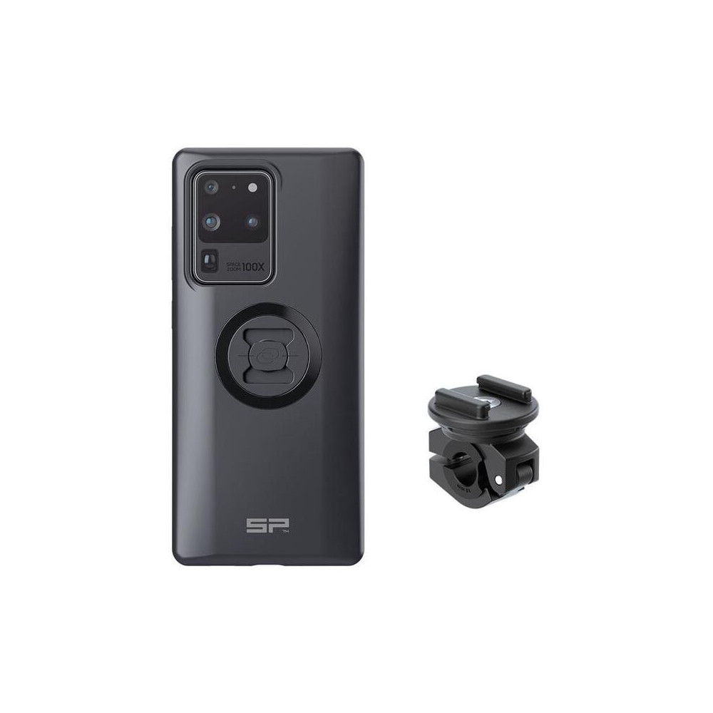 Pack Complet SP CONNECT Moto Bundle fixé sur rétroviseur - Samsung S20 Ultra SP CONNECT 1 - AVSmoto Racing Parts 