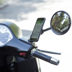 Pack Complet SP CONNECT Moto Bundle fixé sur rétroviseur - Samsung S20 Ultra SP CONNECT 2 - AVSmoto Racing Parts 