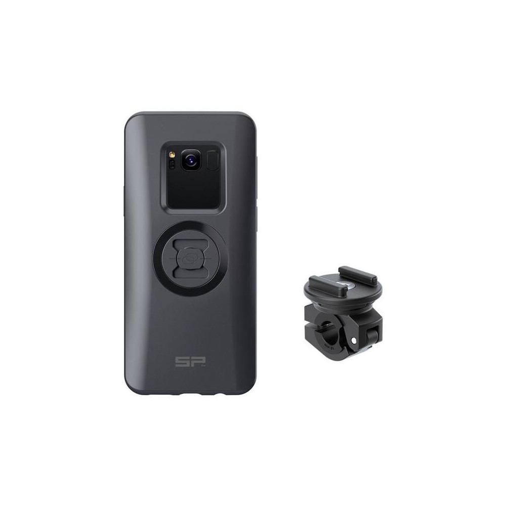 Pack Complet SP CONNECT Moto Bundle fixé sur rétroviseur - Samsung S9+/S8+ SP CONNECT 1 - AVSmoto Racing Parts 