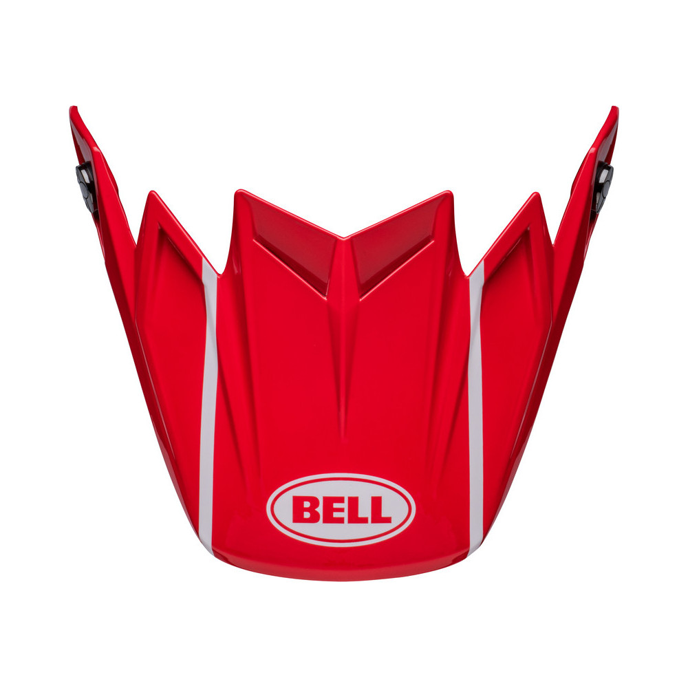 Visière BELL Moto-9S Flex - Sprint Gloss rouge/noir BELL 1 - AVSmoto Racing Parts 
