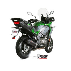 Silencieux MIVV Oval carbone embout carbone Kawasaki Versys 1000 2019- Silencieux MIVV Oval carbone embout carbone Kawasaki Versys 1000 2019-