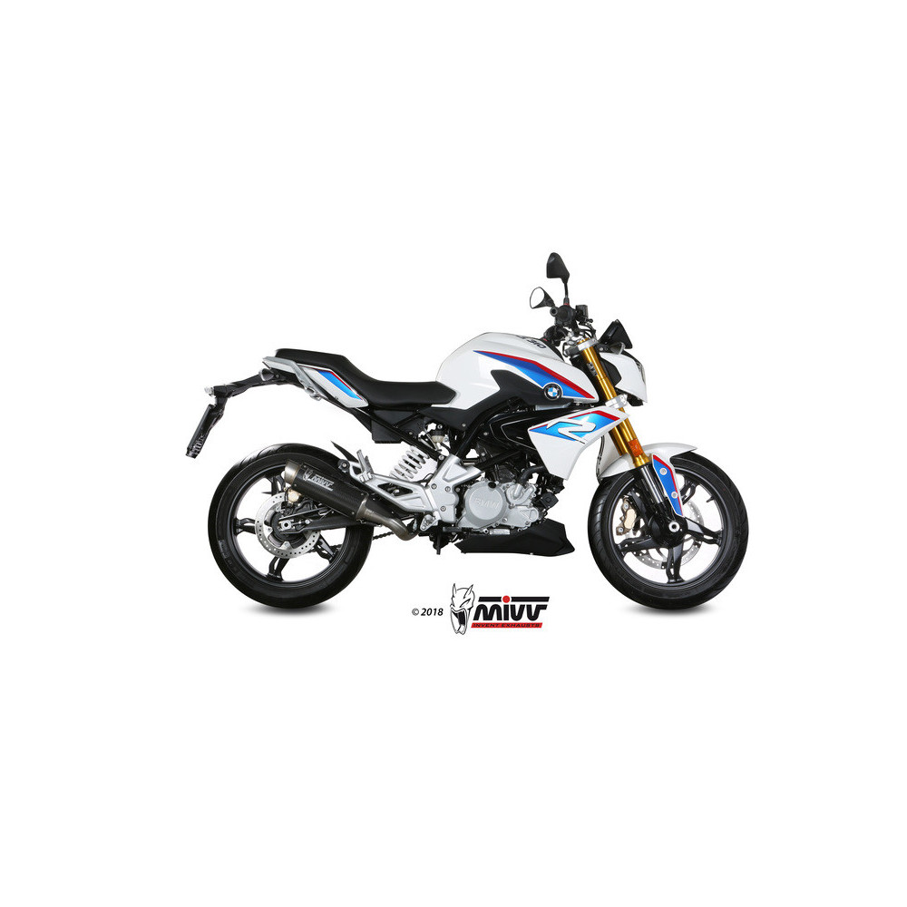 Ligne complète MIVV GP PRO - Carbone BMW G 310R 18-23