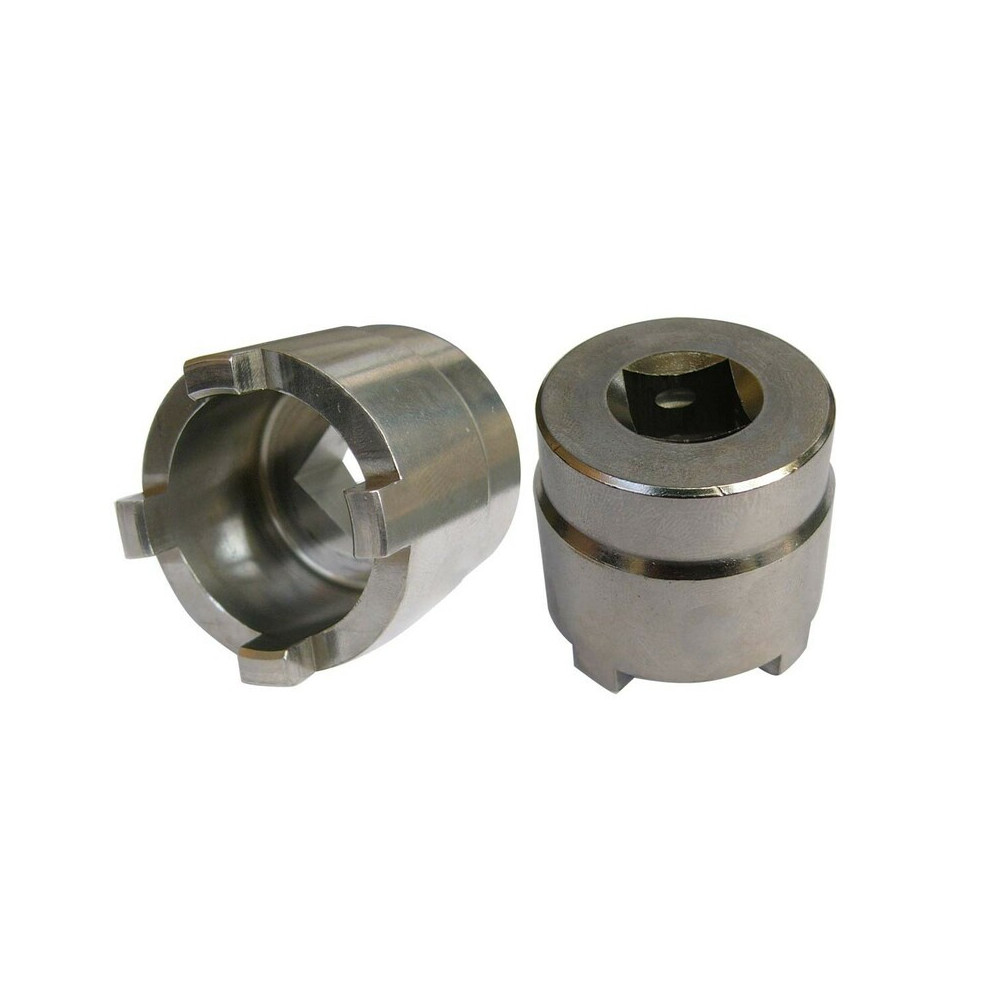 Douille à créneaux JMP pour bras oscillant/chassis Øint.28,5mm/Øext.37mm 4 crans Kawasaki