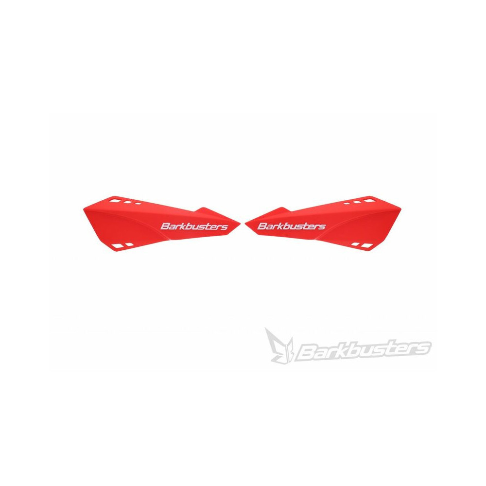 Plastique de protège-mains BARKBUSTERS - rouge BARKBUSTERS 1 - AVSmoto Racing Parts 