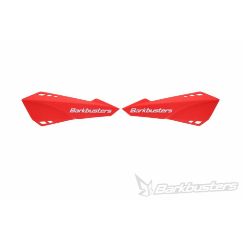 Plastique de protège-mains BARKBUSTERS - rouge BARKBUSTERS 1 - AVSmoto Racing Parts 