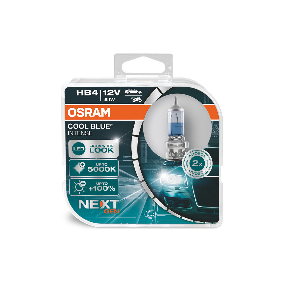Ampoule OSRAM Cool Blue Intense HB4 12V/51W - x2