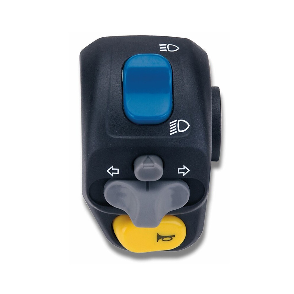 COMMODO ELECTRIQUE GAUCHE NOIR POUR PEUGEOT SQUAB, TREKKER 50, KLAXON, CLIGNO, FEU