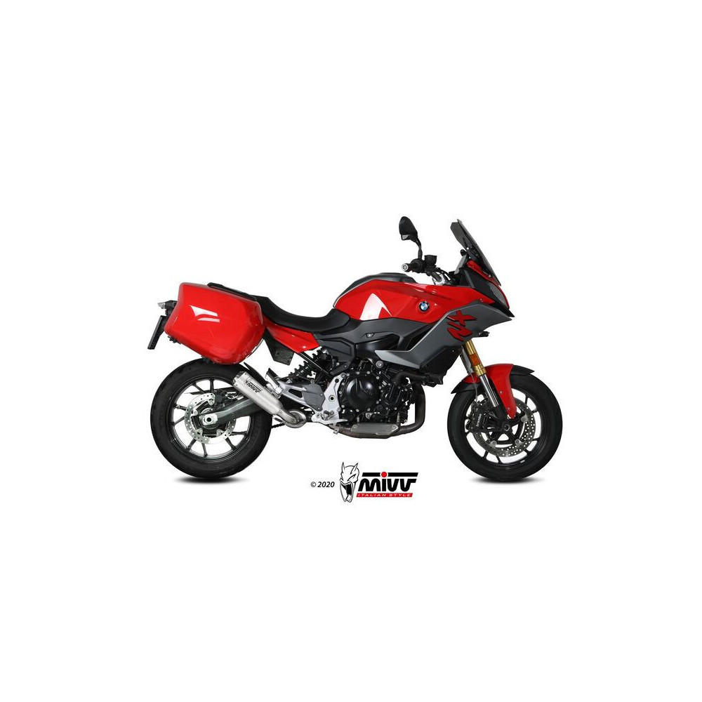 Silencieux MIVV X-M1 - titane embout inox BMW F900XR 2020-