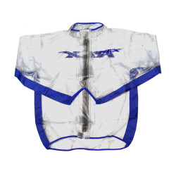 Veste de pluie RFX sport (Transparent/Bleu) - taille M