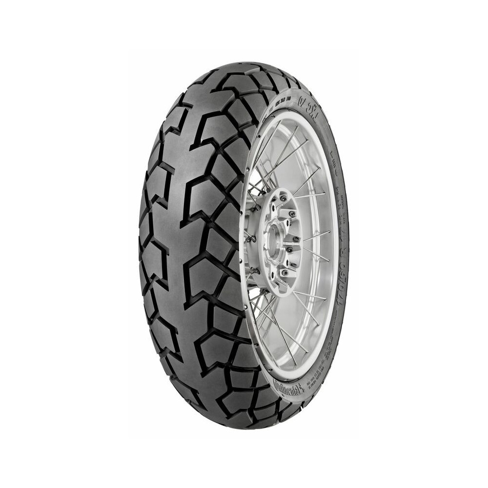Pneu CONTINENTAL TKC 70 140/80 R 17 M/C 69H TL M+S CONTINENTAL 1 - AVSmoto Racing Parts 