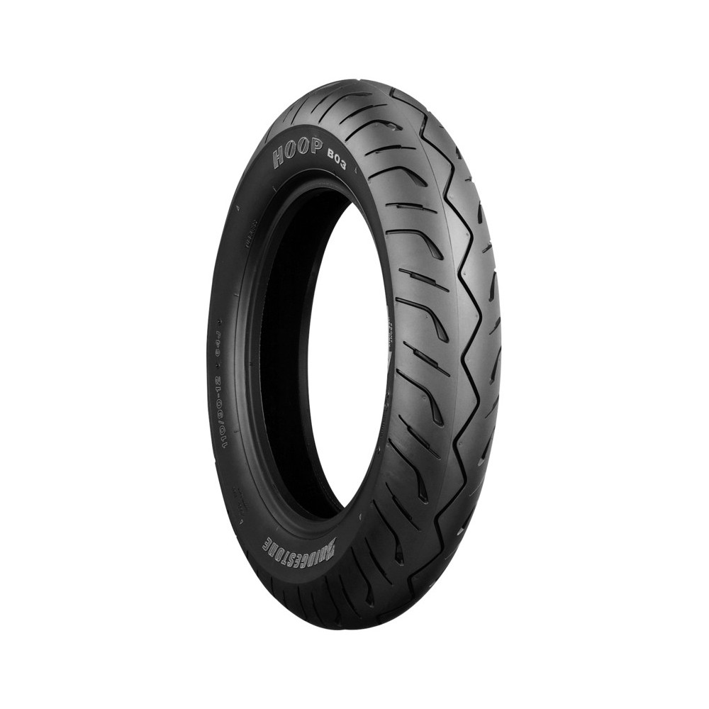 Pneu BRIDGESTONE HOOP B03 Yamaha XP500 T-Max 120/70-14 55S TL BRIDGESTONE 1 - AVSmoto Racing Parts 