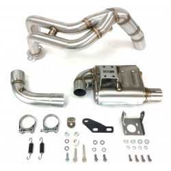 Ligne complète IXIL Xtrem inox / carbone - Yamaha MT-07 2021-