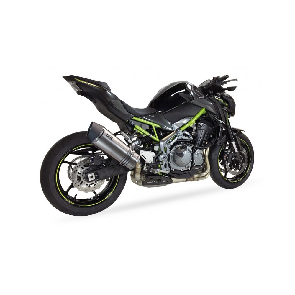 Silencieux Ixil Hexoval Inox Pour Kawasaki ZRX 1100 / ZRX 1100 II - Neuf, Référence OK7085VSE
