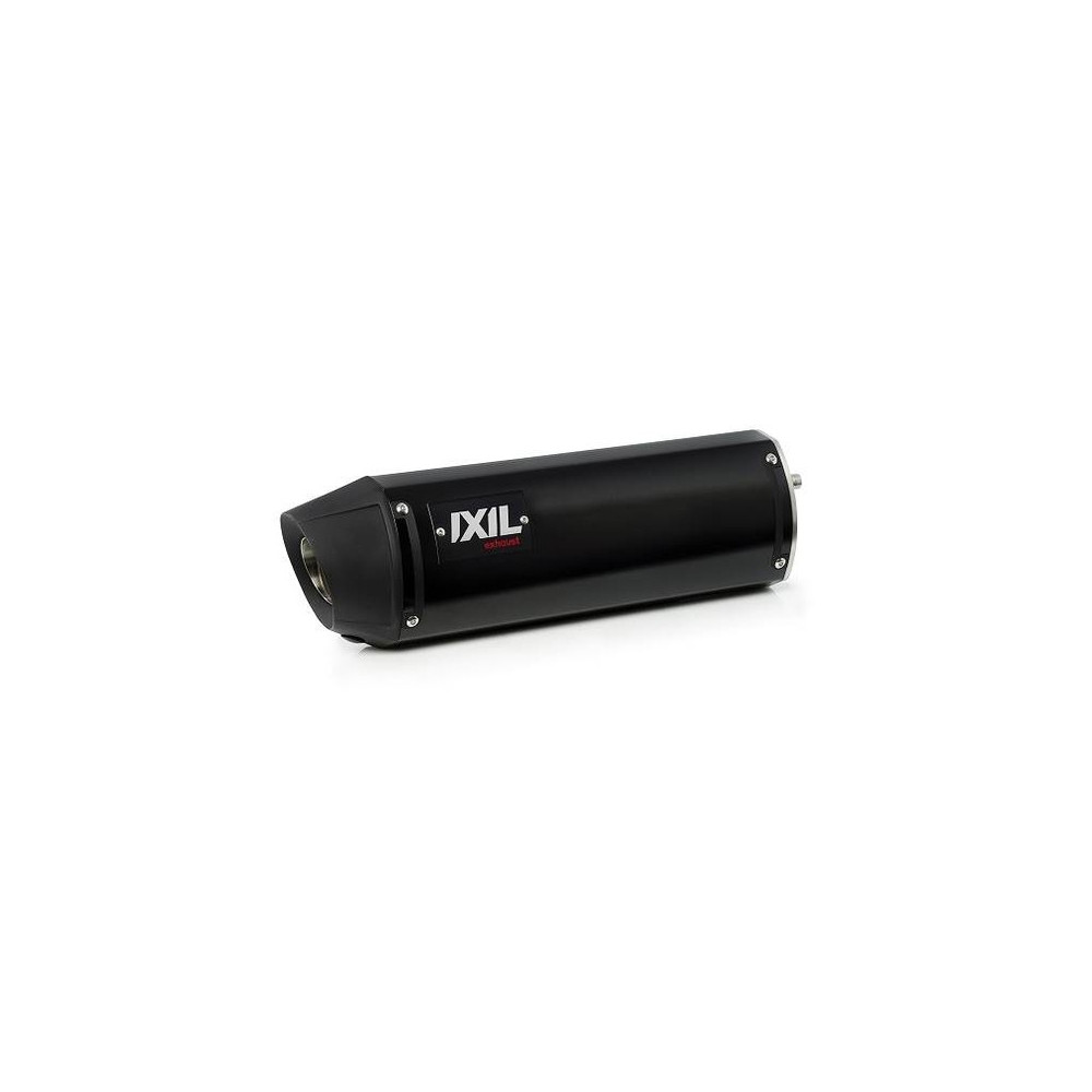 Silencieux IXIL Hexoval Xtrem inox noir / alu noir - Yamaha FZR 1000 Exup