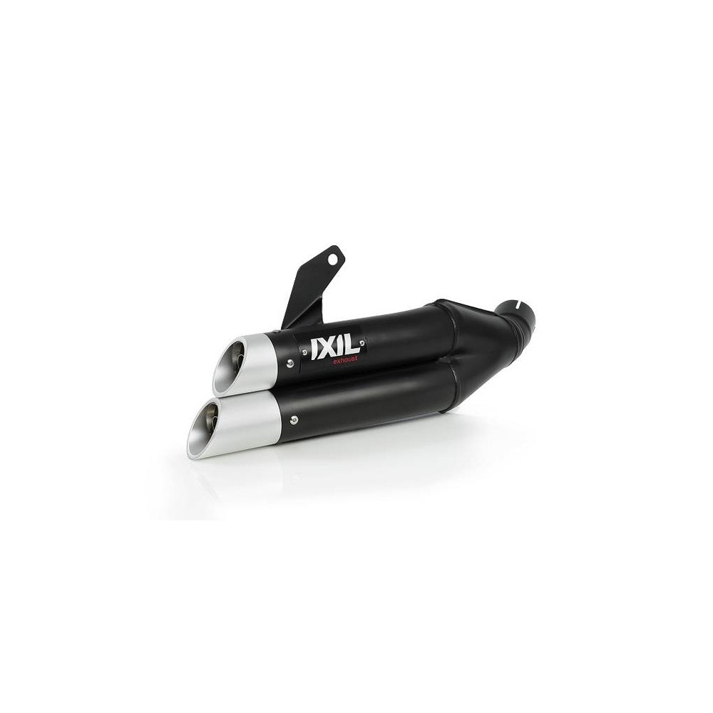 Ligne complète IXIL Hyperlow inox noir / alu poli - Yamaha Tracer 900 GT