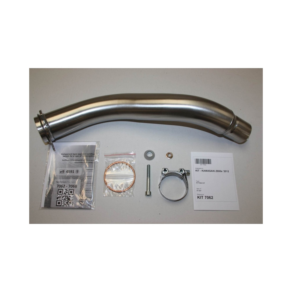 Silencieux IXIL HEXOVAL Inox Pour Kawasaki ZRX 1100 / ZRX 1100 II