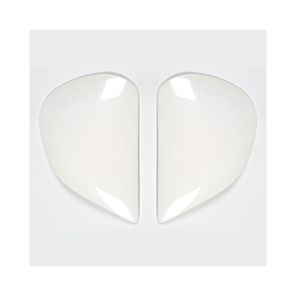 Plaques pivot ARAI Super AdSis J (LRS) Diamond White pour casques RX-7 GP/Viper/Astro-Light/Quantum/Quantum-ST/Quantum-ST PRO/Ch