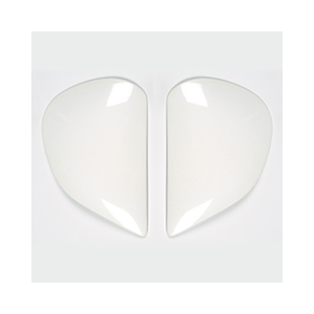 Plaques pivot ARAI Super AdSis J (LRS) Diamond White pour casques RX-7 GP/Viper/Astro-Light/Quantum/Quantum-ST/Quantum-ST PRO/Ch