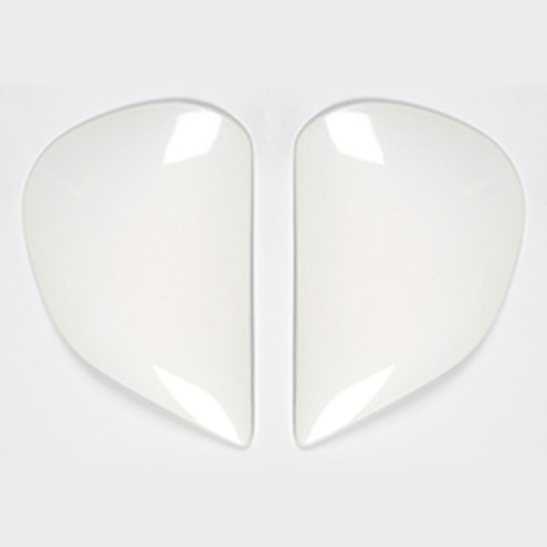 Plaques pivot ARAI Super AdSis J (LRS) Diamond White pour casques RX-7 GP/Viper/Astro-Light/Quantum/Quantum-ST/Quantum-ST PRO/Ch