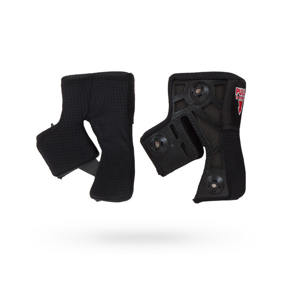 Coussinet de joues BELL Pro/Race Star Virus 3Density Noir 25mm BELL 1 - AVSmoto Racing Parts 