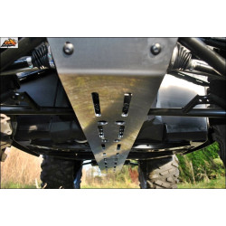 Sabot central AXP - aluminium 6mm Can-Am Outlander Max 500L AXP 1 - AVSmoto Racing Parts 