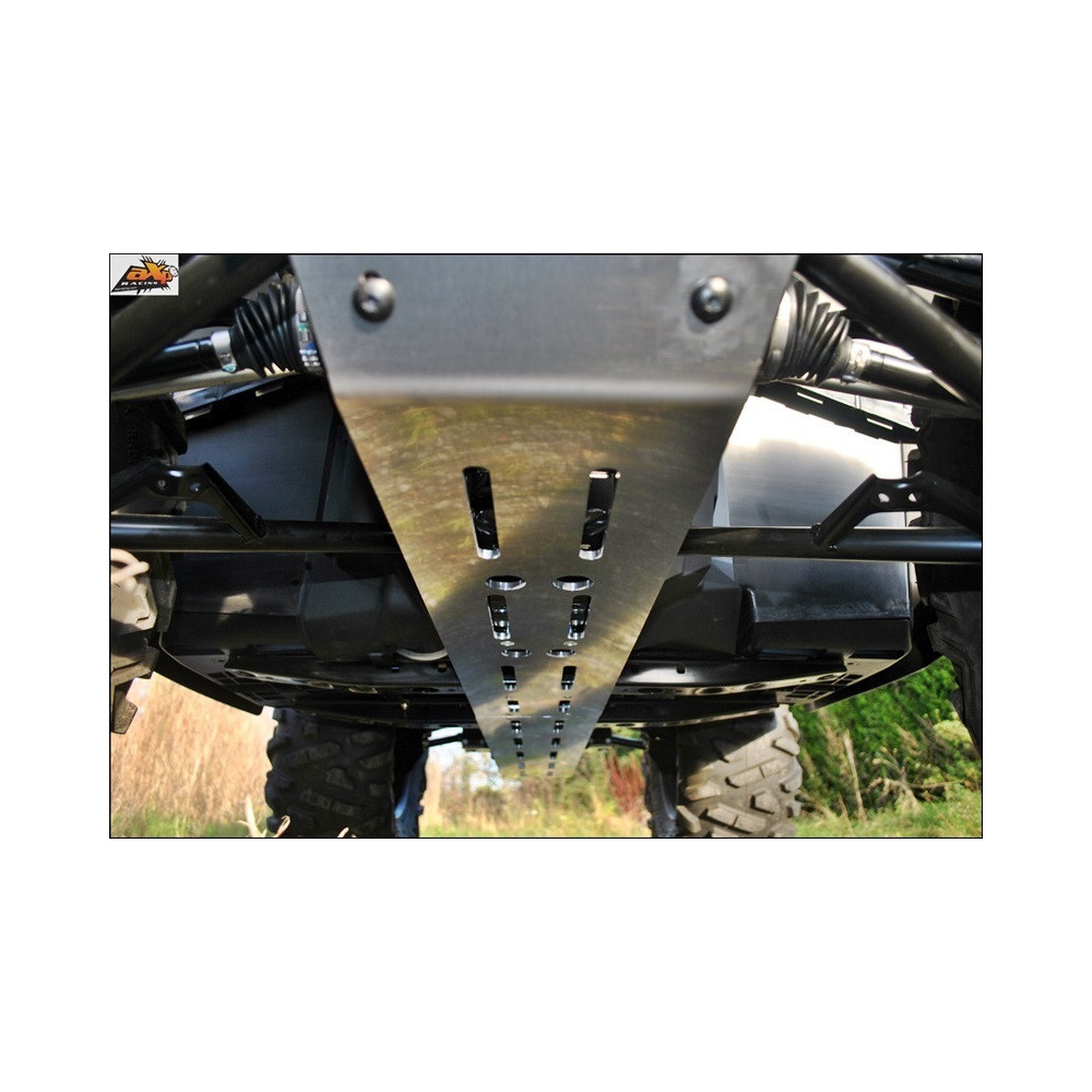 Sabot central AXP - aluminium 6mm Can-Am Outlander Max 500L AXP 1 - AVSmoto Racing Parts 