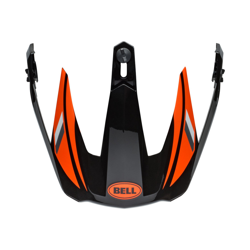 Visière BELL MX-9 Adventure Mips - Alpine Gloss Black/Orange