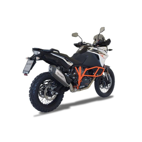 Silencieux HP CORSE SPS Inox embout carbone - KTM 1290 Super Adventure