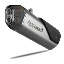 Silencieux HP CORSE SPS Inox embout carbone - KTM 1290 Super Adventure