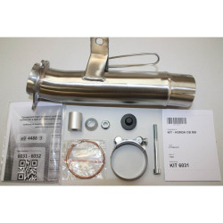 Silencieux IXIL Hexoval Xtrem Honda CB 500 1994-2002