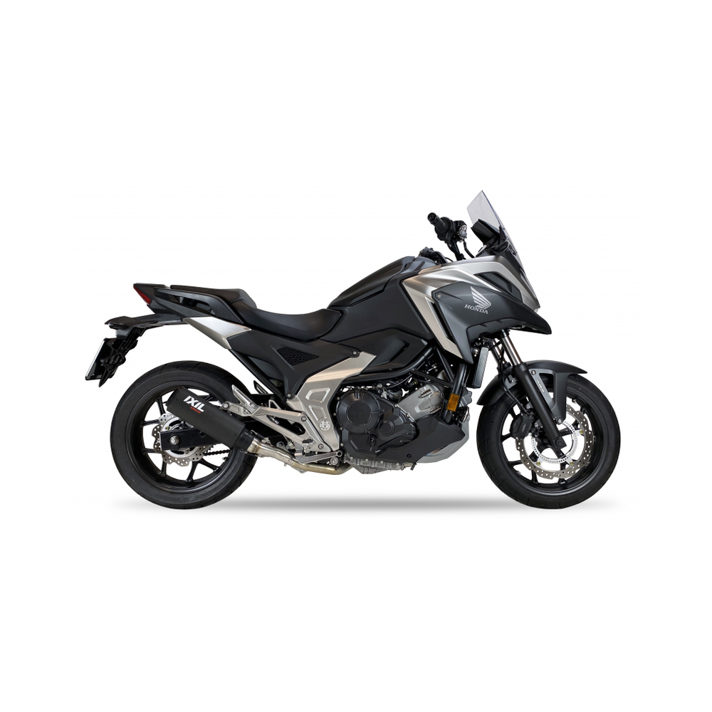 Silencieux IXIL Round Carbon Xtrem RCR - Honda NC 700 X - S - Intergra