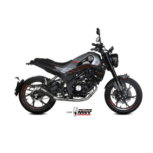 Silencieux MIVV X-M1 - Inox noir Benelli Leoncino 125 22-23