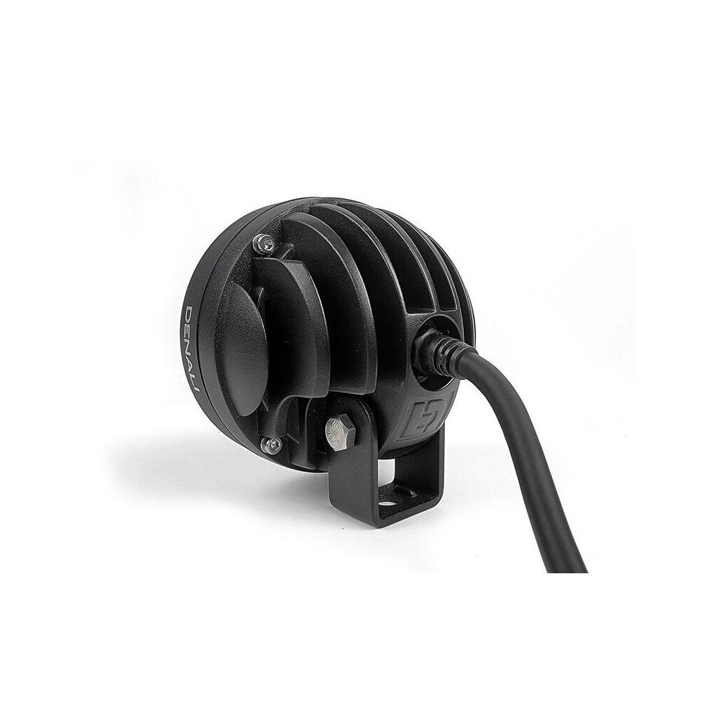 2 Feux Brouillard LED RGB KaTur 64mm - Angel Eyes Blanc COB 30W IP65