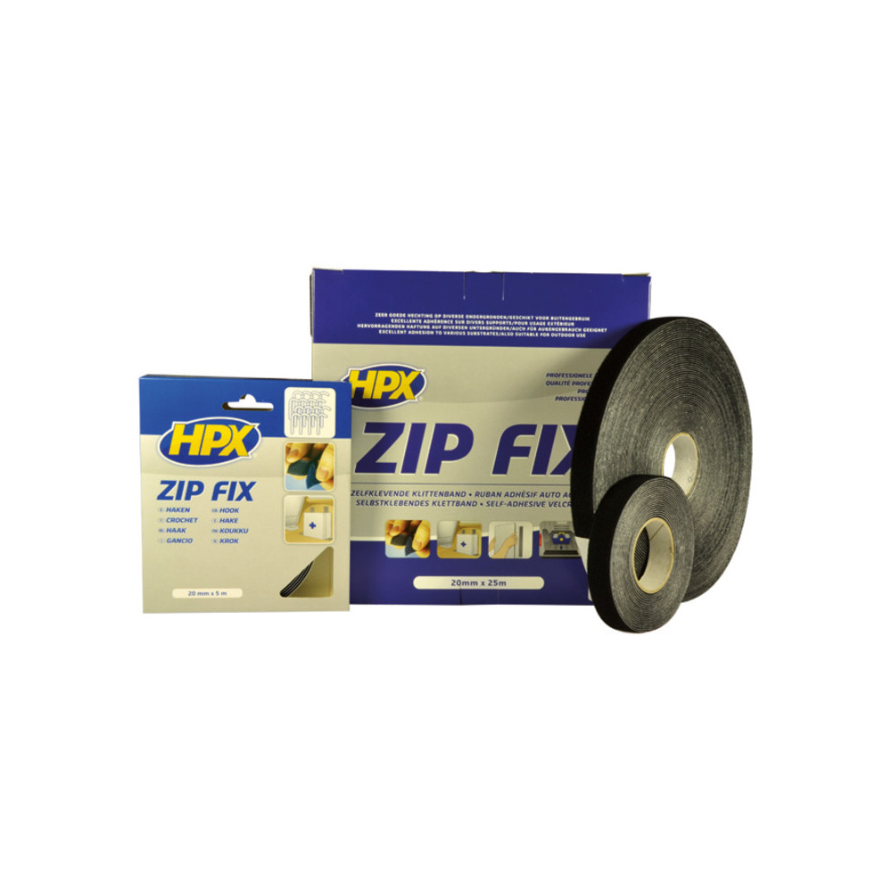 Pack Zip Fix HPX 20mm x 5m