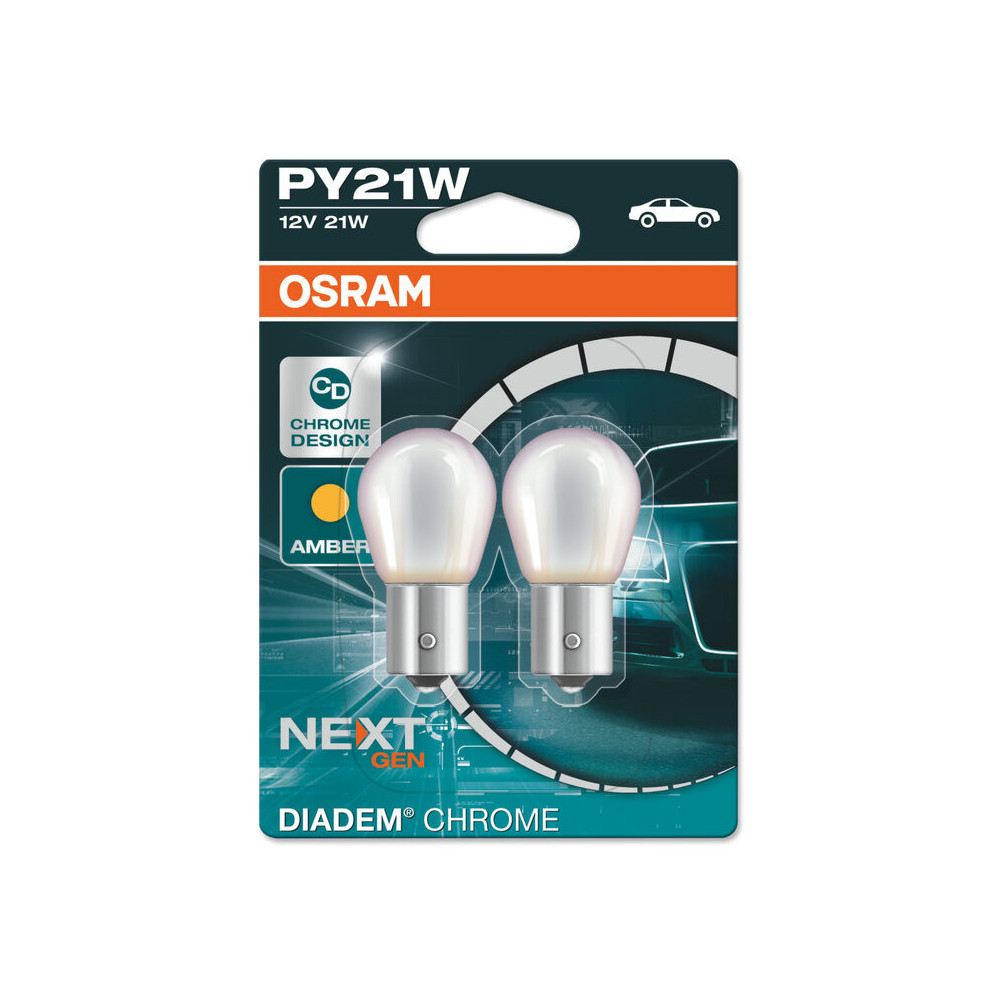 Ampoule OSRAM Diadem PY21W 12V/21W - X2