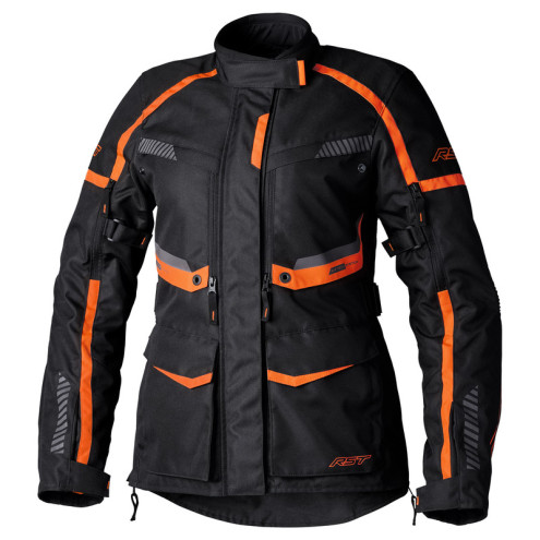 Veste RST Maverick EVO CE femme - Orange RST 1 - AVSmoto Racing Parts 
