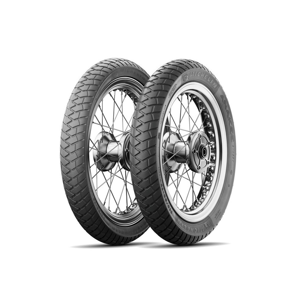 Pneu MICHELIN ANAKEE STREET 110/80-18 M/C 58S TL MICHELIN 1 - AVSmoto Racing Parts 