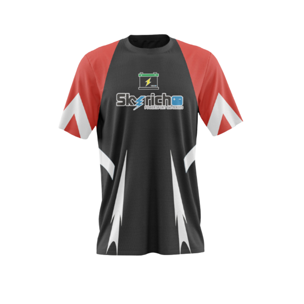 T-Shirt SKYRICH Powersport Batteries SKYRICH 1 - AVSmoto Racing Parts 