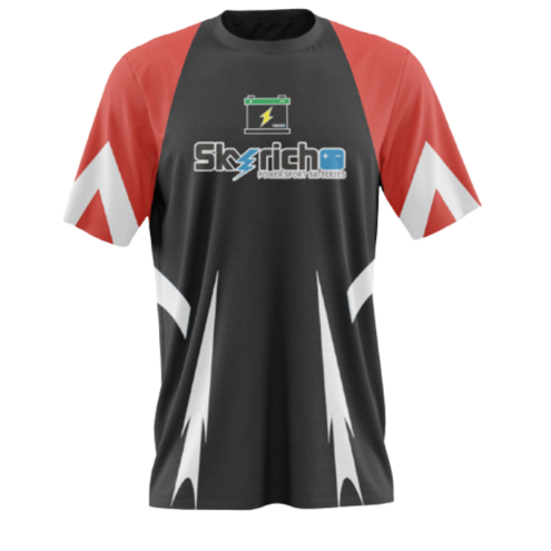 T-Shirt SKYRICH Powersport Batteries SKYRICH 1 - AVSmoto Racing Parts 