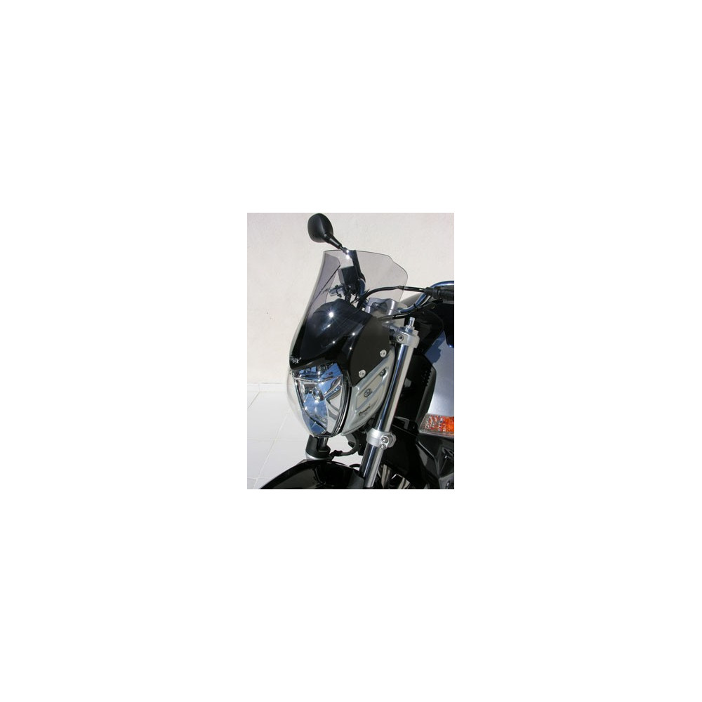 Saute vent aeromax 27 cm + fix noir mat Ermax Suzuki 600 GSR 2006/2011
