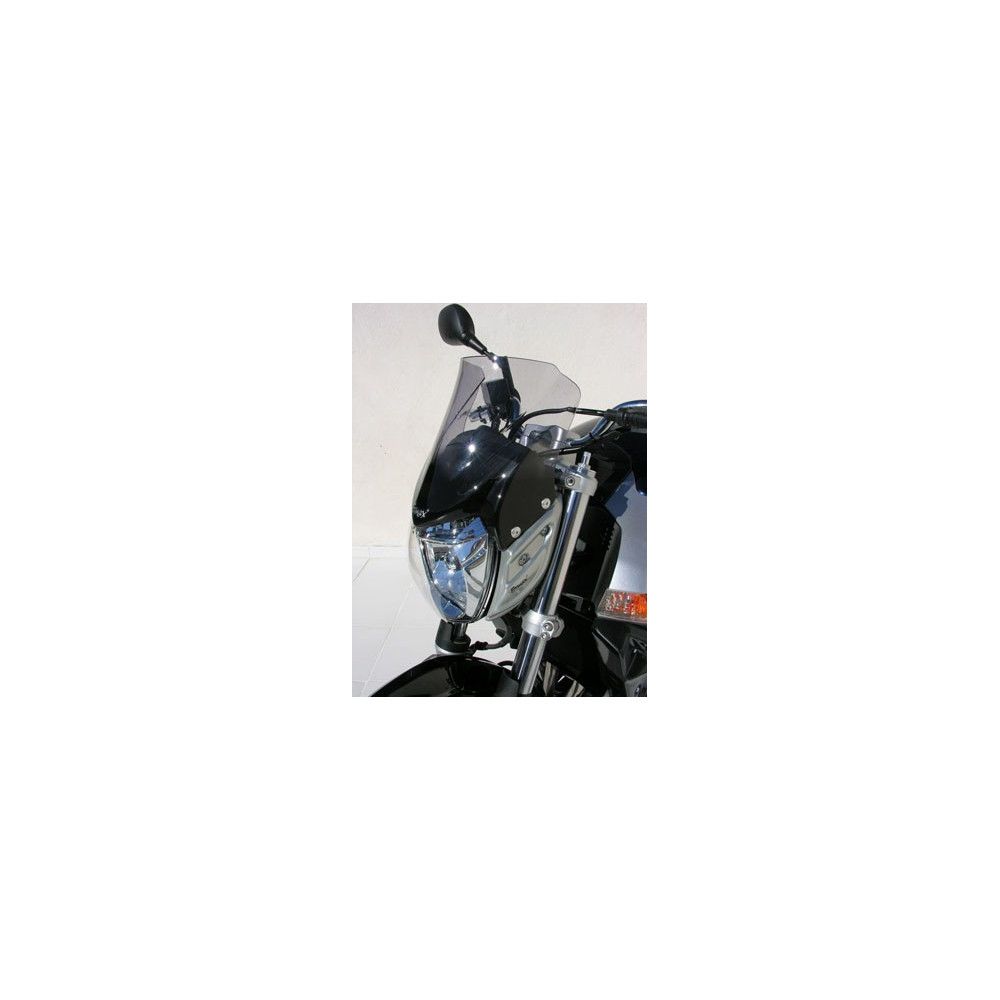 Saute vent aeromax 27 cm + fix noir mat Ermax Suzuki 600 GSR 2006/2011