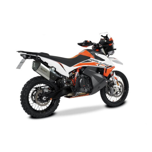 Silencieux HP CORSE SPS Inox embout carbone - KTM 890 Adventure