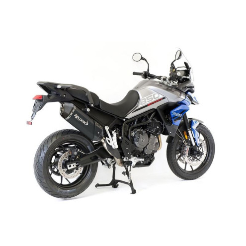 Silencieux HP CORSE SPS Noir embout carbone - Triumph 900 Tiger