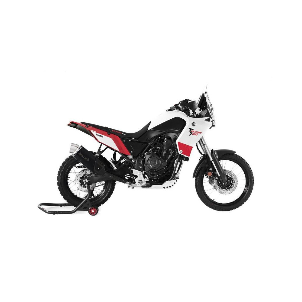 Silencieux HP CORSE 4-Track Inox noir - Yamaha 700 Ténéré