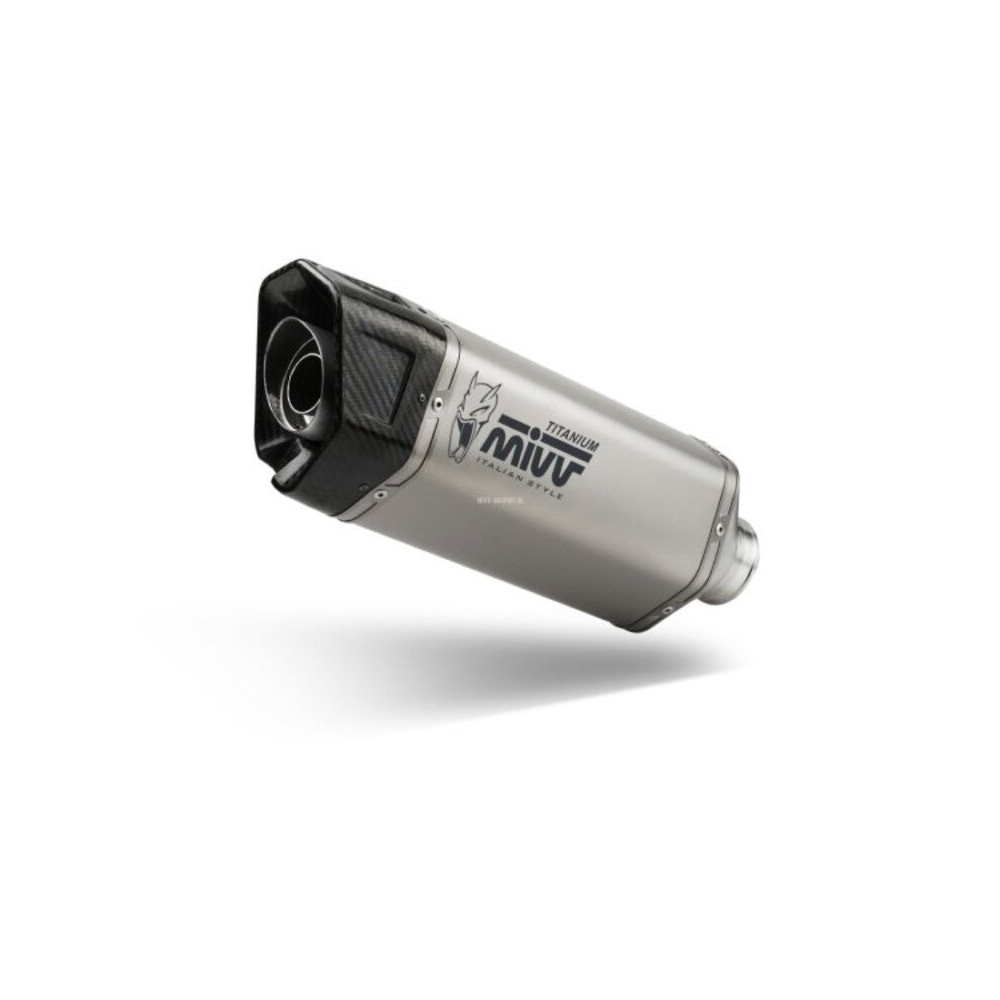 Silencieux MIVV SR-1 Titane embout carbone BMW R 1250 R/RS