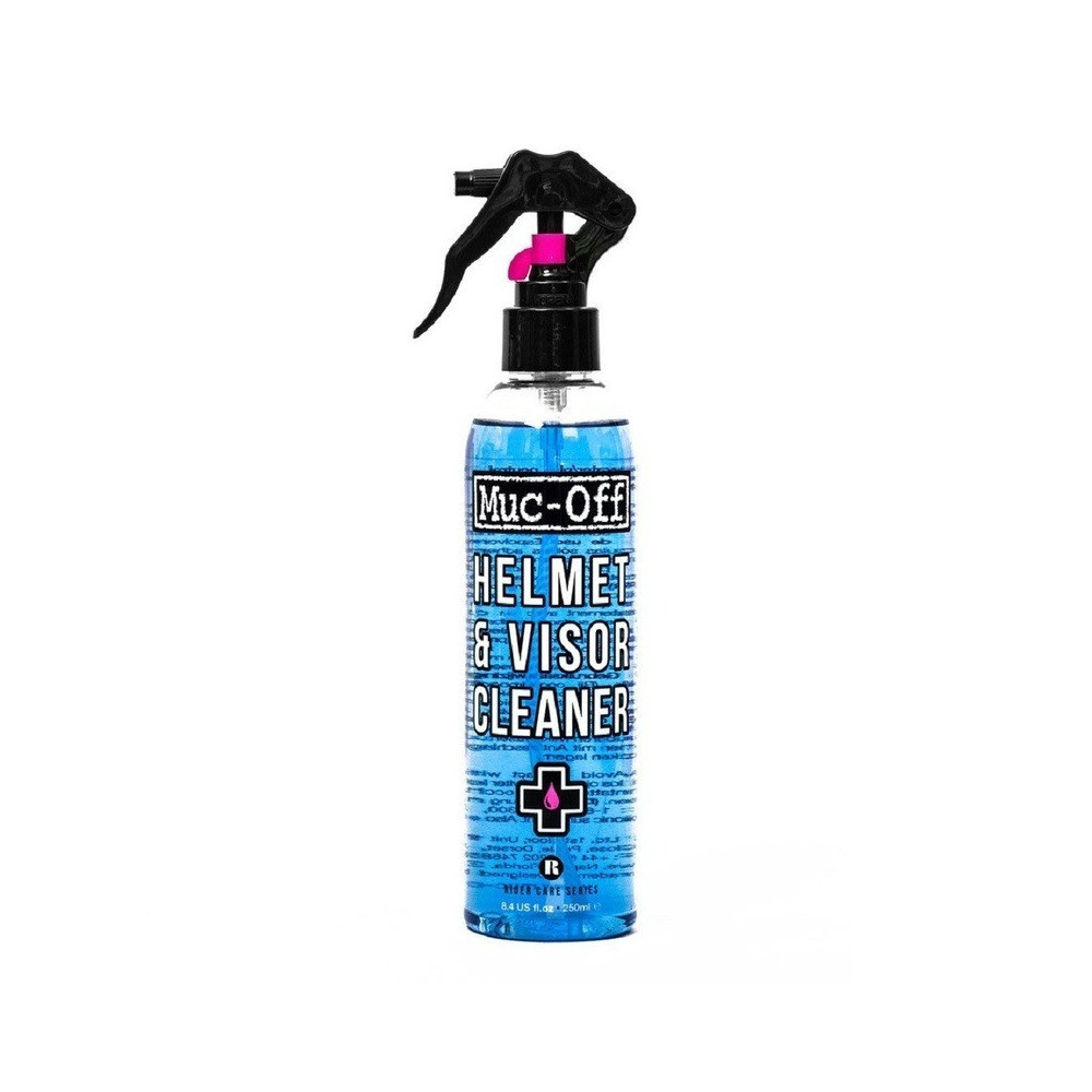 Spray nettoyant casques et visières MUC-OFF Visor, Lens & Goggle Cleaner 250ml -X12